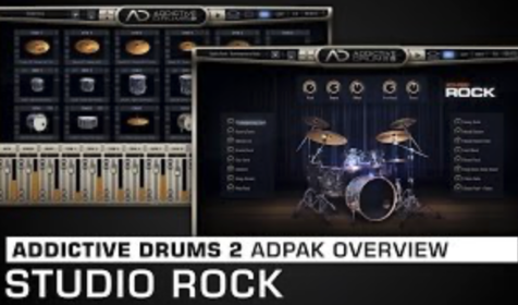 XLN Audio XLN Addictive Drums 2 and Studio Rock ADPak